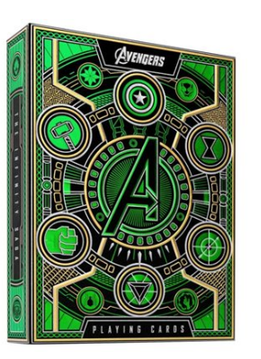 Theory 11 Playing Cards: Avengers (Green)