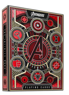 Theory 11 Playing Cards: Avengers (Red)