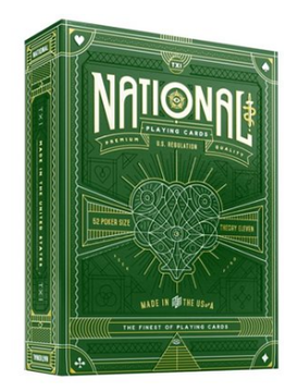 Theory 11 Playing Cards: National (Green)