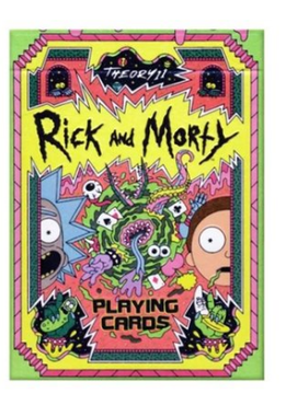 Theory 11 Playing Cards: Rick & Morty