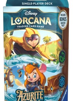 Disney Lorcana : Set 6 - Azurite Sea Starter Deck (Emerald & Sapphire) (EN)