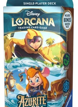 Disney Lorcana : Set 6 - Azurite Sea Starter Deck (Emerald & Sapphire) (EN)