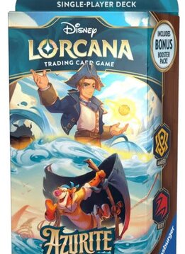 Disney Lorcana : Set 6 - Azurite Sea - Starter Deck (Amber & Ruby) (EN)