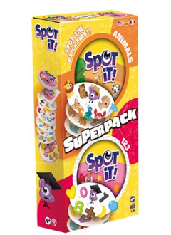 Spot It!: Super Pack Animals 1 2 3 (ML)