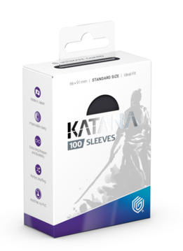 Katana Sleeves: Obsidian Shard 100ct