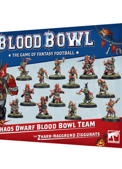 Chaos Dwarf Blood Bowl Team: The Zharr-Naggrund Ziggurats