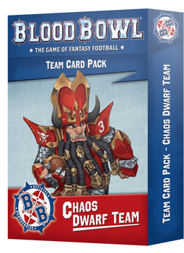Blood Bowl: Chaos Dwarf Cards (EN)