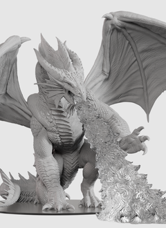 D&D Unpainted Minis: Gargantuan Bahamut