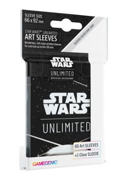 Star Wars: Unlimited Art Sleeves - Card Back White