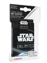 Star Wars: Unlimited Art Sleeves - Card Back Black