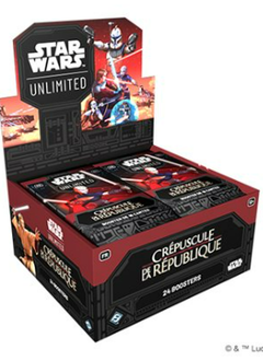 Star Wars Unlimited: Crépuscule de la République - boîte de booster (FR)