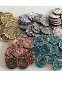 Scythe And Expeditions: Metal Coins
