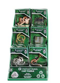 Hanayama Brain Teaser Puzzle (1 Unité)