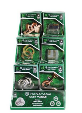 Hanayama Brain Teaser Puzzle (1 Unité)