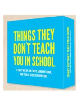Things they don't teach you in school (EN)
