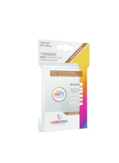 Gamegenic MATTE Sleeves: 7 Wonders (80)