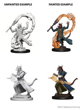 DND Unpainted Minis: Wave 4 Tiefling Male Sorcerer