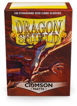 Dragon Shield: Crimson Matte (100)