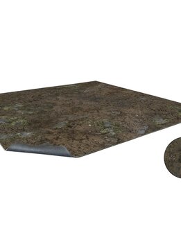 Muddy Streets Gaming Mat 2x2 Grid