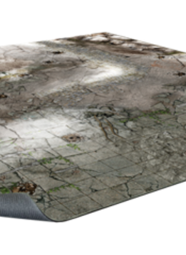 Frosty Crags Gaming Mat 2x2 Grid