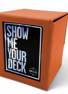 Deckbox: Showcase Orange 100+
