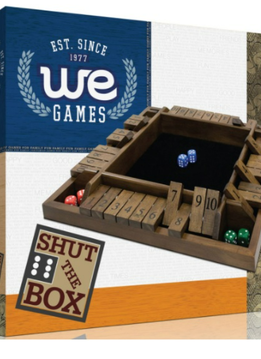 Shut the Box Wood - 4 Players