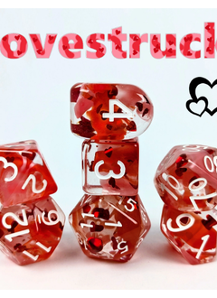 Set of 7 Dice: Lovestruck