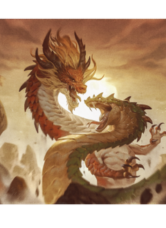 Dragon Shield Playmat: Wood Snake