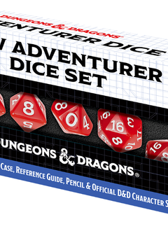 D&D New Adventurer Set: Red Dice