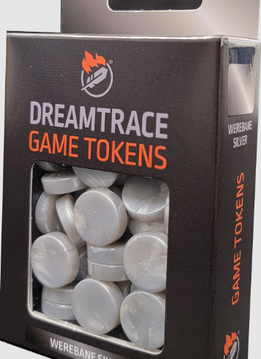 Dreamtrace Gaming Tokens: Werebane Silver