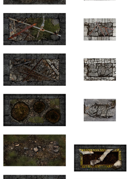 F.A.T. Mats: Terrain Base Set: Urban