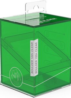 UG Boulder Deck Case: Standard 100+ Clear Emerald