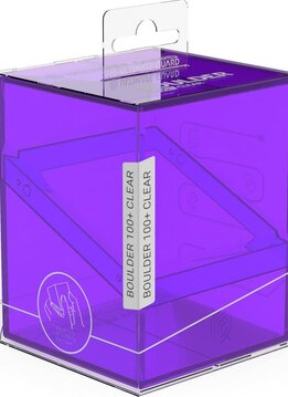 UG Boulder Deck Case: Standard 100+ Clear Amethyst