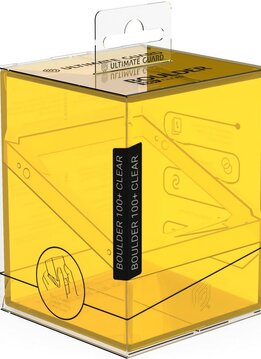 UG Boulder Deck Case: Standard 100+ Clear Amber