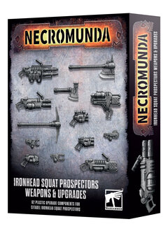Necromunda: Ironhead Squat Prospectors Weapons and Upgrades