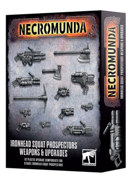 Necromunda: Ironhead Squat Prospectors Weapons and Upgrades