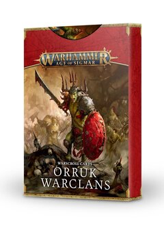 Warscroll Cards: Orruk Warclans (EN)