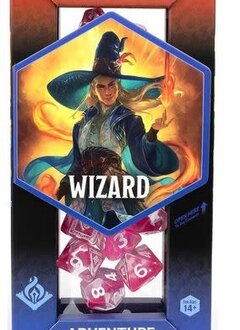 D&D Adventure Dice Set - Wizard Fuchsia