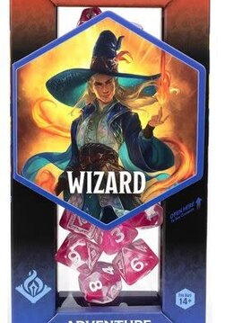 D&D Adventure Dice Set - Wizard Fuchsia