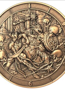 D6 Dice Coin: Battle Scene
