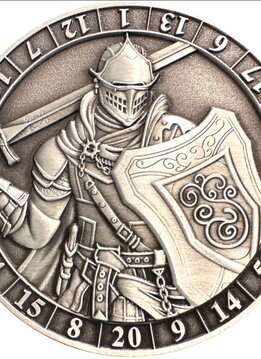 D20 Dice Coin: Paladin
