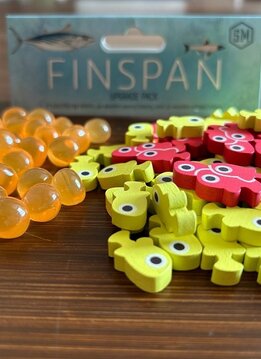 Finspan Upgrade Pack (Wooden Tokens & Squishy Eggs)