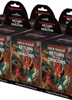 Dnd Icons 34: Return of the Dragons (8 Pack Brick)