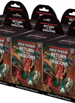 Dnd Icons 34: Return of the Dragons (8 Pack Brick)