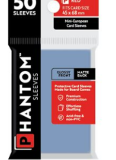 Phantom Sleeves: Gloss/Matte Mini-European Size (50)