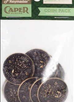 Caper: Europe Metal Coin Pack