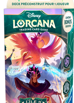 Disney's Lorcana:  L'île d'Archazia - Deck de Démarage Jaffar (FR)