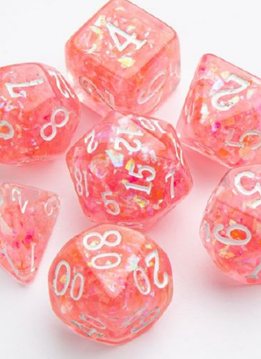 7Pc Die Set: Candy-like Series: Peach