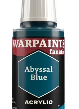 Warpaints: Fanatic Acrylic Abyssal Blue (18ml)