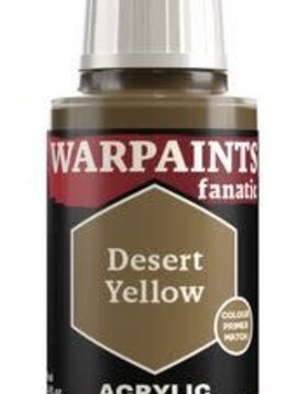 Warpaints: Fanatic Acrylic Desert Yellow (18ml)